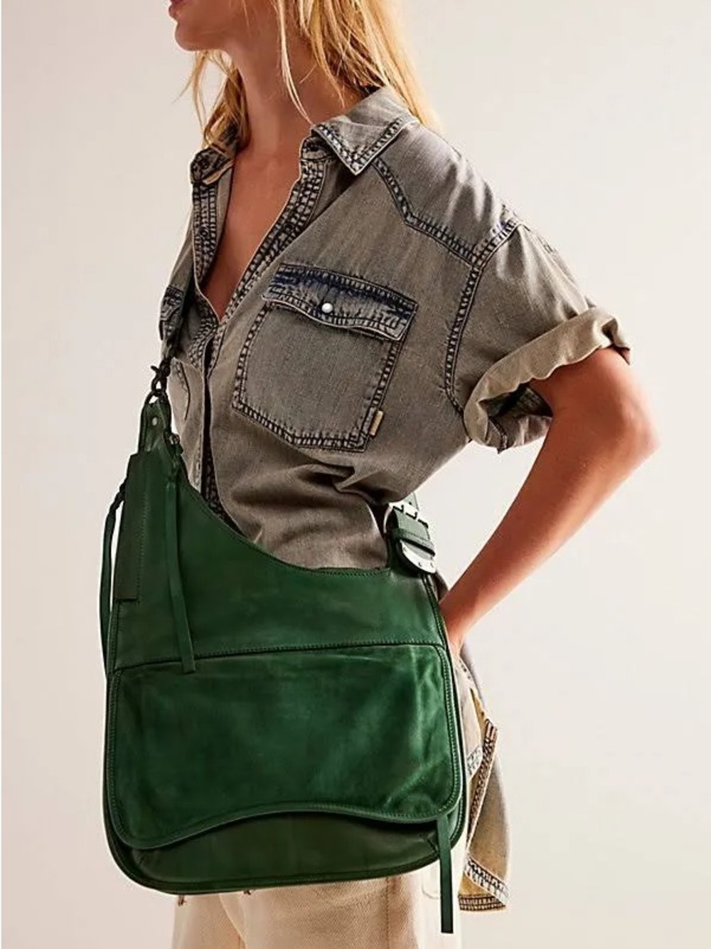 Green Crossbody Shoulder Bag We The Free Revival